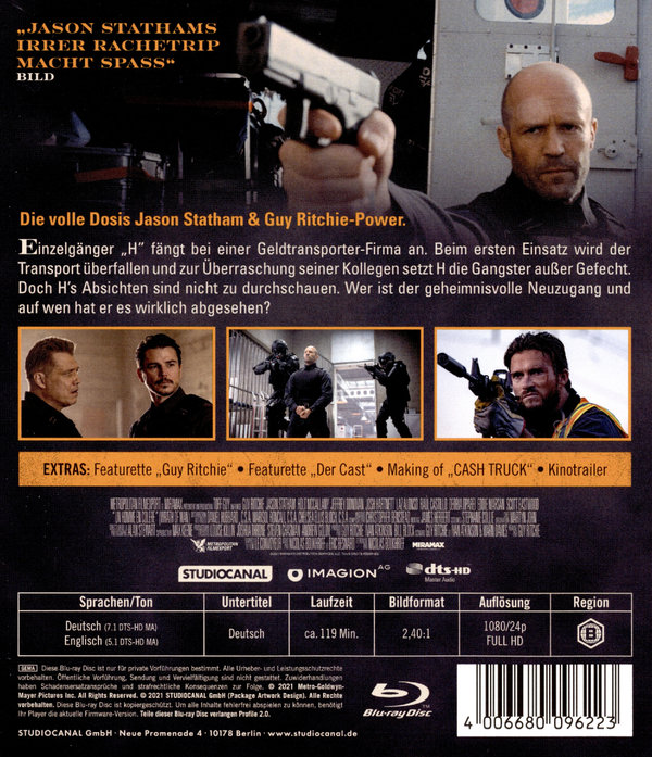 Cash Truck (blu-ray)