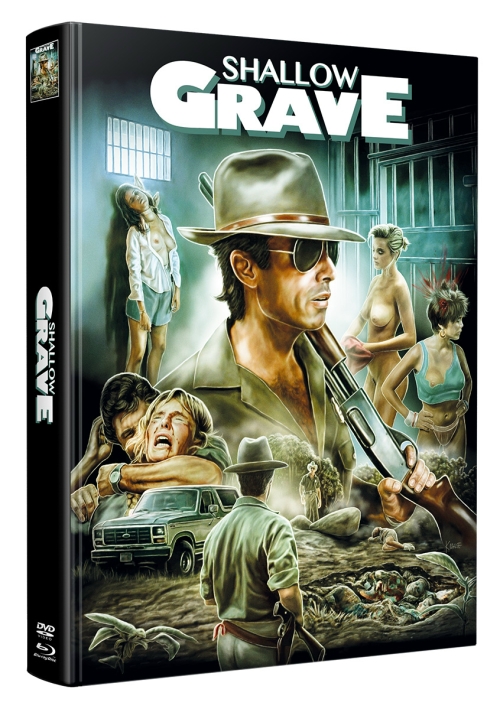 Shallow Grave - Uncut Mediabook Edition  (blu-ray)