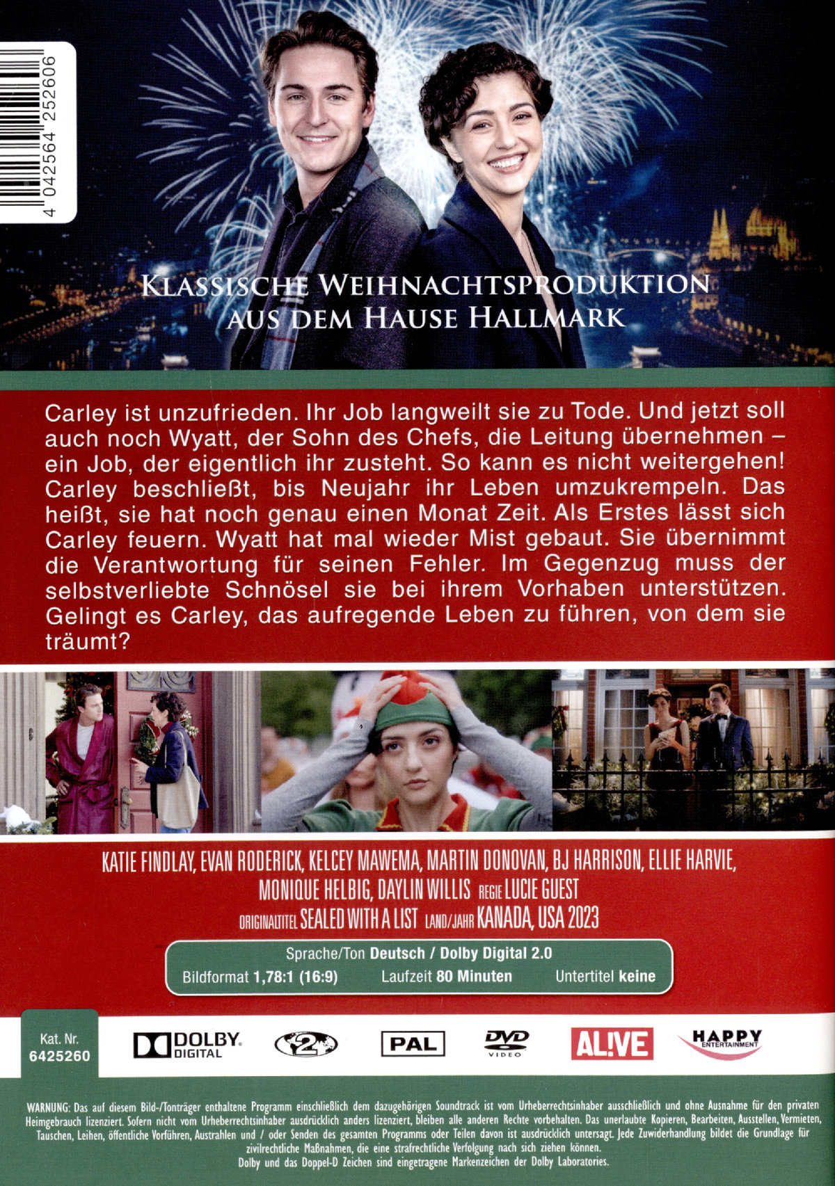 Die Weihnachtsliste - Gute Vorsätze zum Fest  (DVD)