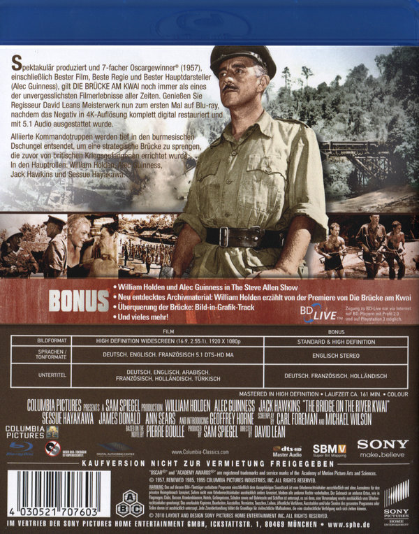 Die Brücke am Kwai  (Blu-ray Disc)