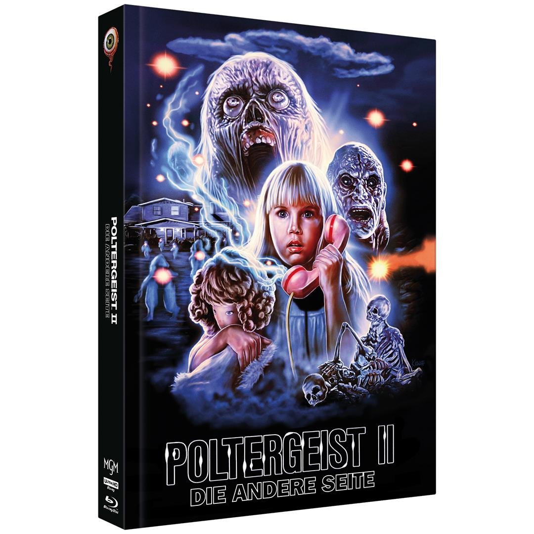 Poltergeist 2 - Die andere Seite - Uncut Mediabook Edition  (4K Ultra HD+blu-ray) (F)