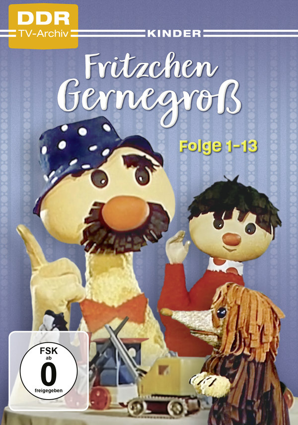 Fritzchen Gernegroß - Folgen 1-13  (DVD)