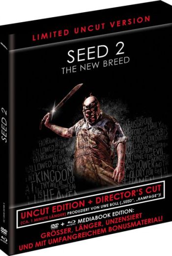 Seed 2 - The New Breed - Directors Cut - Black Mediabook Edition (DVD+blu-ray)