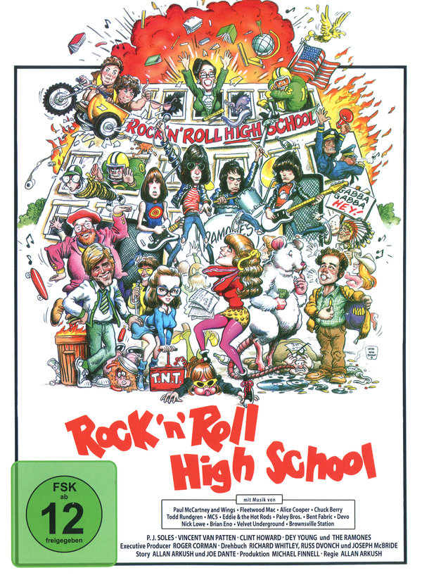 Rock 'n' Roll High School - Limited Mediabook Edition (blu-ray)