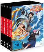 Fire Force - Staffel 2 - Gesamtausgabe - Vol.1-4  [8 DVDs]  (DVD)