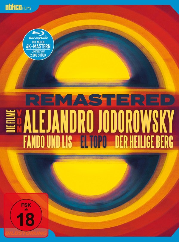 Jodorowsky Re-Mastered - Die Filme von Alejandro Jodorowsky - Limited Edition (+ Bonus-DVD, 2 CDs, 2 Booklets) (blu-ray)