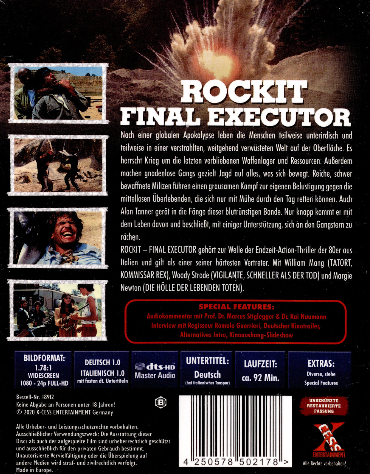 Rockit - Final Executor - Uncut Edition (DVD+blu-ray)