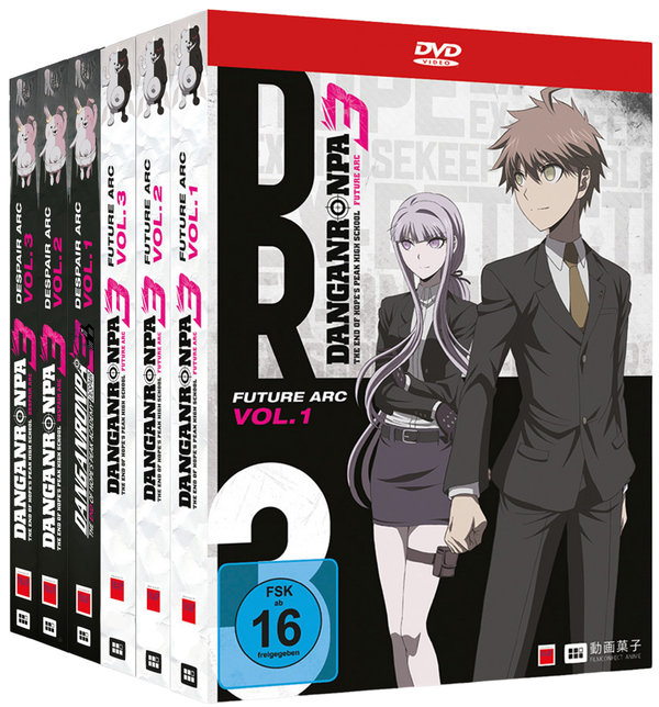 Danganronpa 3: Future Arc & Despair Arc - Gesamtausgabe  [6 DVDs]  (DVD)