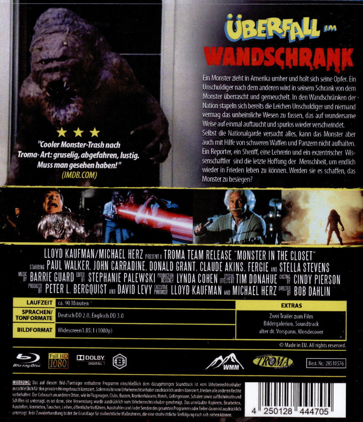 Überfall im Wandschrank  (Blu-ray Disc)