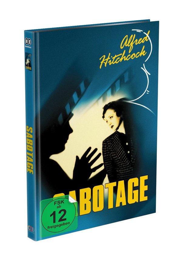 Sabotage - Alfred Hitchcock - Uncut Mediabook Edition (DVD+blu-ray) (D)