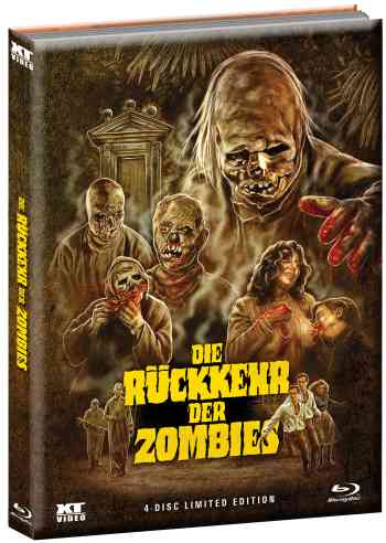 Rückkehr der Zombies, Die - Uncut Mediabook Edition (DVD+blu-ray) (Cover 2)