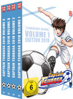 Captain Tsubasa 2018 - Gesamtausgabe - Bundle - Vol.1-4  [8 DVDs]  (DVD)