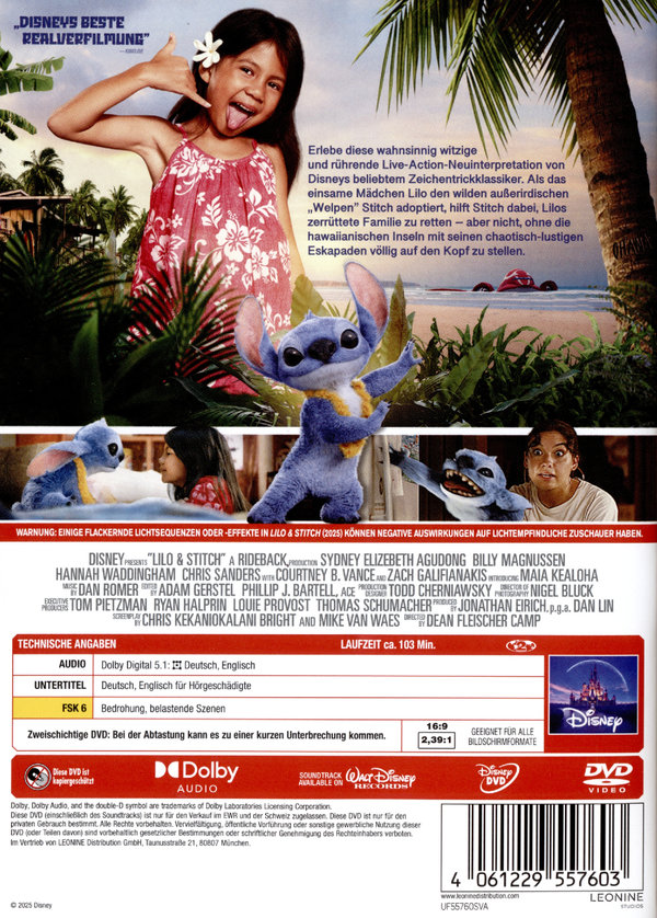 Lilo & Stitch  (DVD) Lilo & Stitch  (DVD)