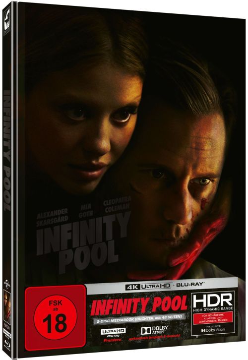 Infinity Pool - Uncut Mediabook Edition (4K Ultra HD+blu-ray) (D)