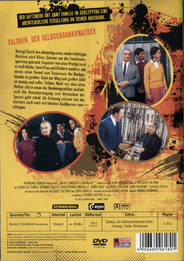 Bladuin der Geldschrankknacker  (DVD)