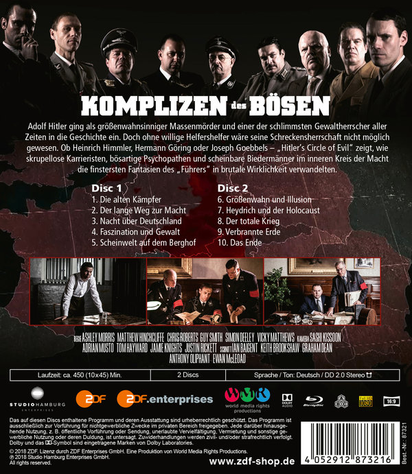 Komplizen des Bösen  (10-teilige Doku-Reihe)  [2 BRs]  (Blu-ray Disc)