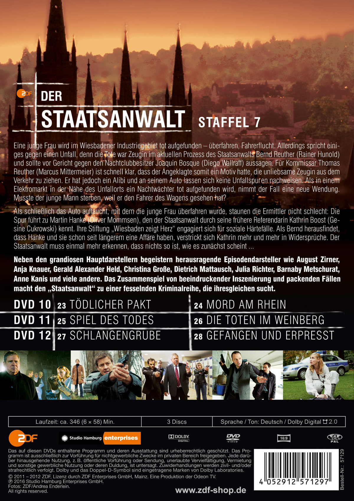 Der Staatsanwalt - Staffel 7  [3 DVDs]  (DVD)