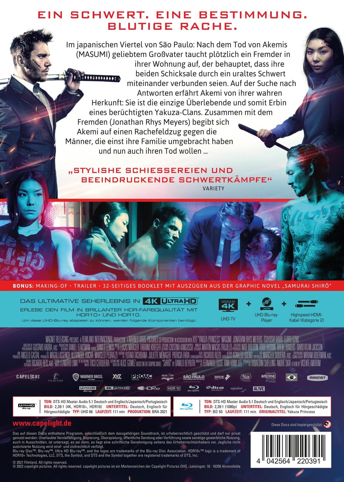 Yakuza Princess - Uncut Mediabook Edition (4K Ultra HD+blu-ray)