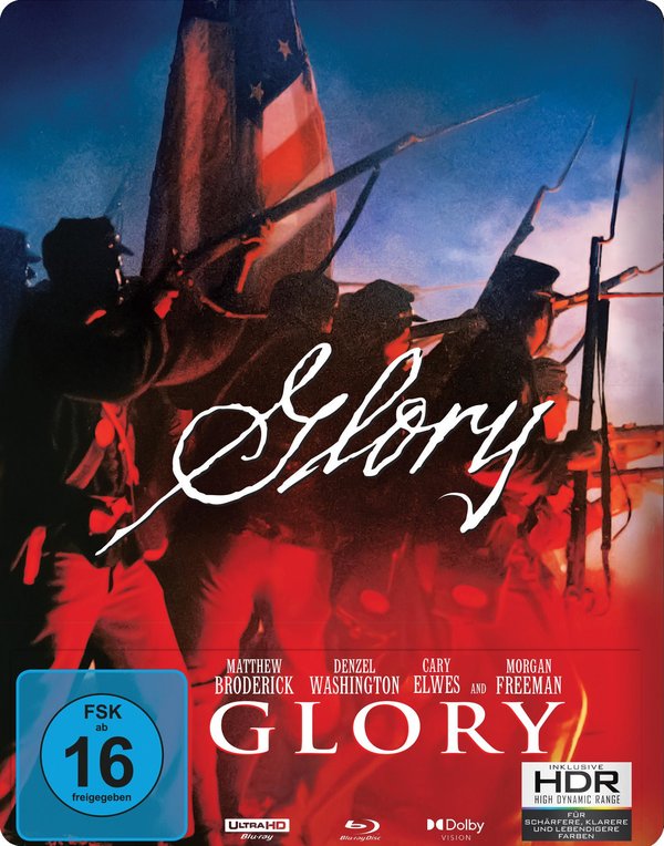 Glory (1989) - Limited Steelbook Edition  (4K Ultra HD+Blu-ray)