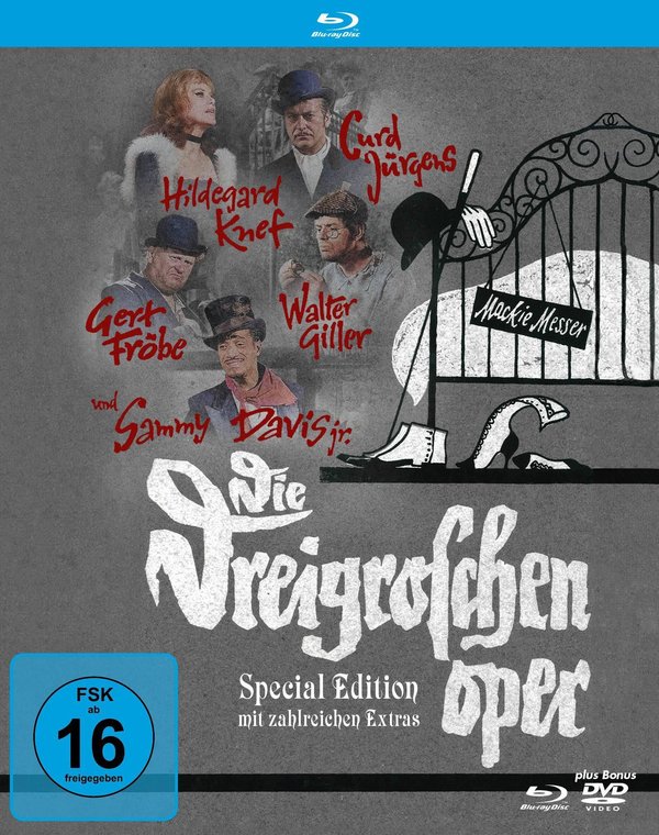 Die Dreigroschenoper - Restaurierte Special Edition inkl. zahlreicher Extras (+ Bonus-DVD)  (Blu-ray Disc)