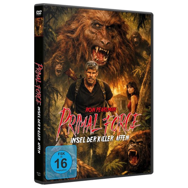 PRIMAL FORCE - Insel der Killer-Affen  (DVD)