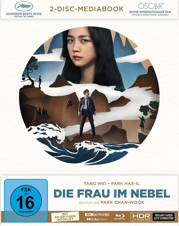 Frau im Nebel, Die - Decision to Leave - Uncut Mediabook Edition (4K Ultra HD+blu-ray) (B)