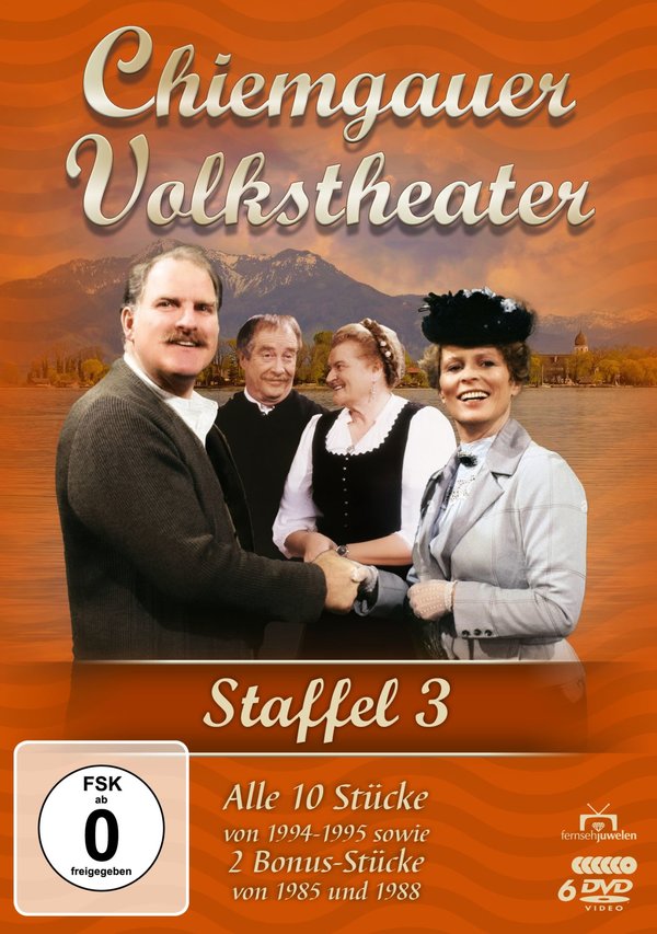 Chiemgauer Volkstheater - Die komplette Staffel 3 von 1994-1995 plus Bonus (Fernsehjuwelen)  [6 DVDs]  (DVD)