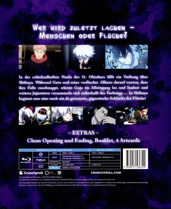Jujutsu Kaisen - Shibuya Incident - Staffel 2 - Vol.2  (Blu-ray Disc)