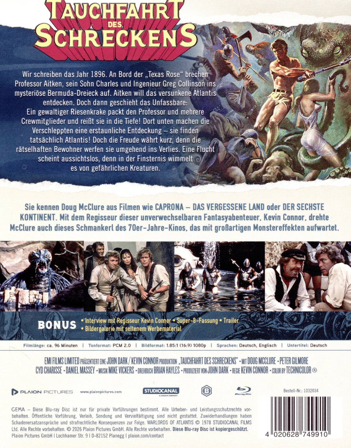 Tauchfahrt des Schreckens (Creature Feature Collection #12)  (Blu-ray Disc)