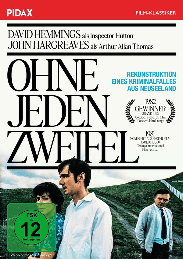 Ohne jeden Zweifel (Beyond Reasonable Doubt) / Packender Thriller über einen wahren Kriminalfall aus Neuseeland (Pidax Film-Klassiker)  (DVD)