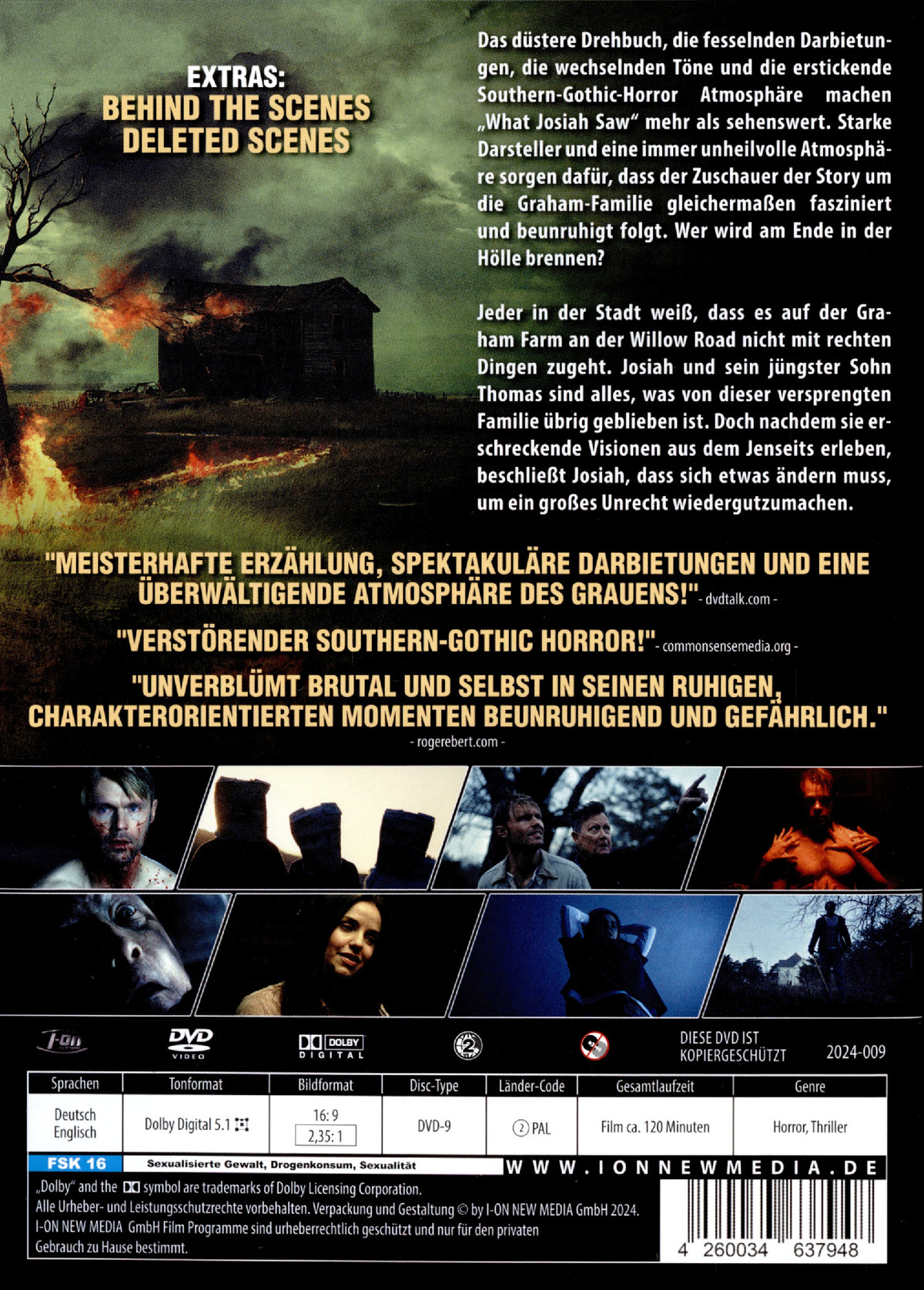 What Josiah Saw  (DVD)