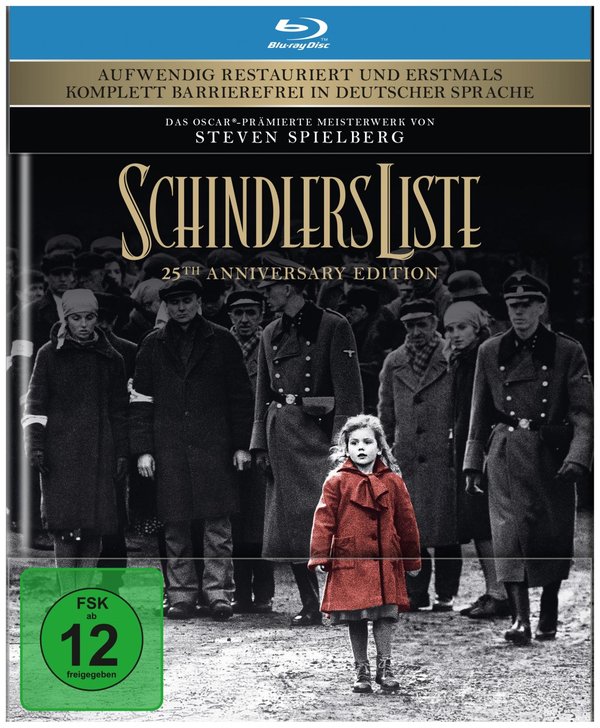 Schindlers Liste - 25th Anniversary Edition (blu-ray)