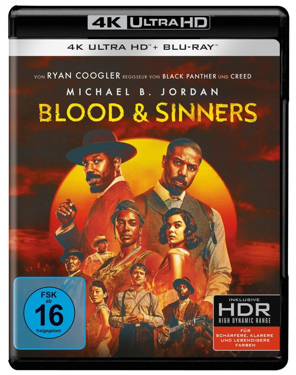 Blood & Sinners  (4K Ultra HD) (+ Blu-ray)