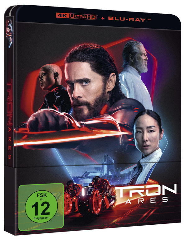 TRON 3 - Ares - Limited Steelbook Edition  (4K Ultra HD) (+ Blu-ray)