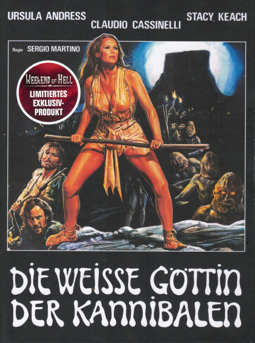 Weisse Göttin der Kannibalen, Die - Uncut Mediabook Edition (DVD+blu-ray) (D)