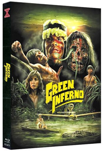 Green Inferno - Das Original (1987) - Uncut Eurocult Mediabook Collection  (DVD+blu-ray) (B)
