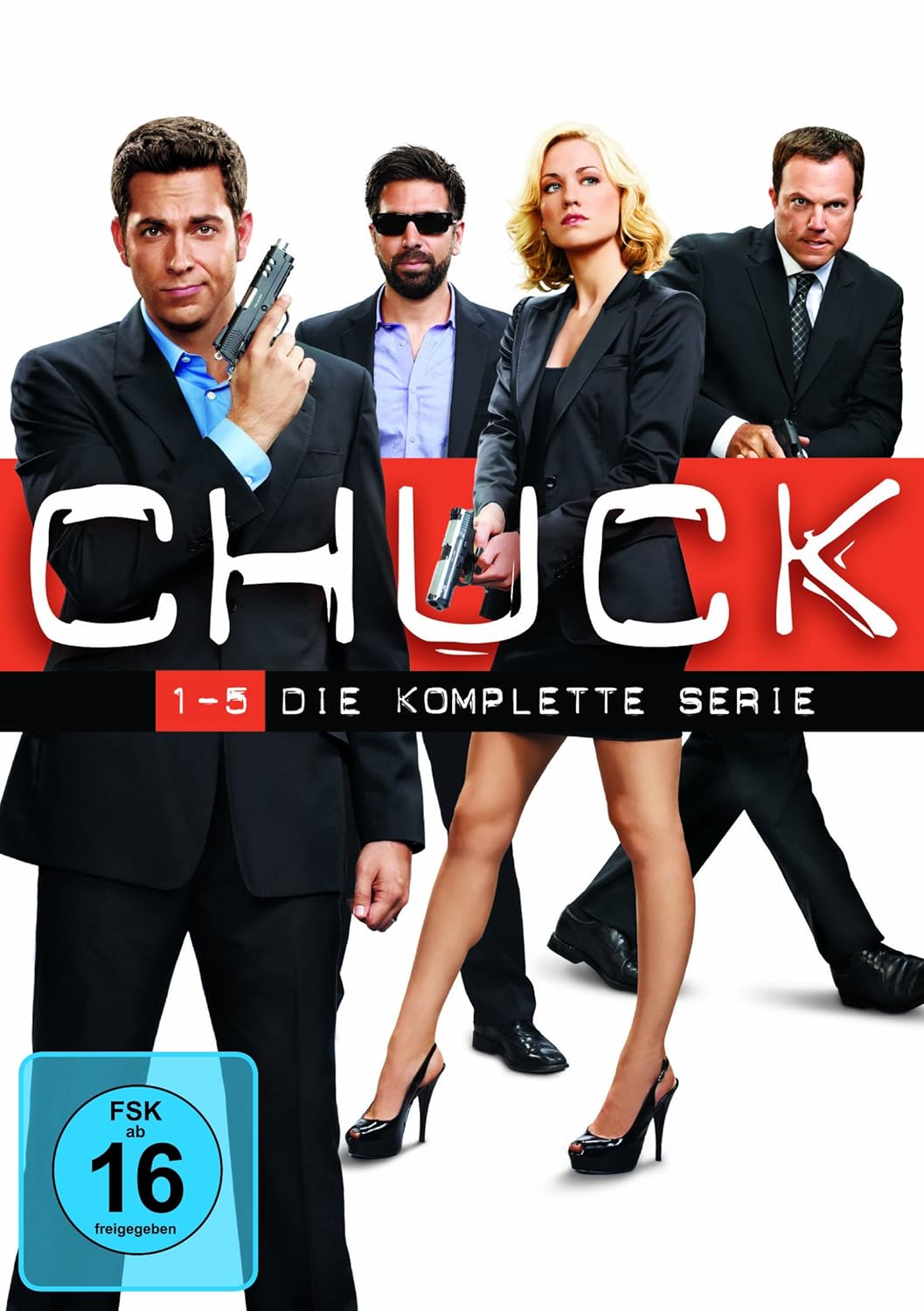 Chuck: Die komplette Serie  [23 DVDs]  (DVD)