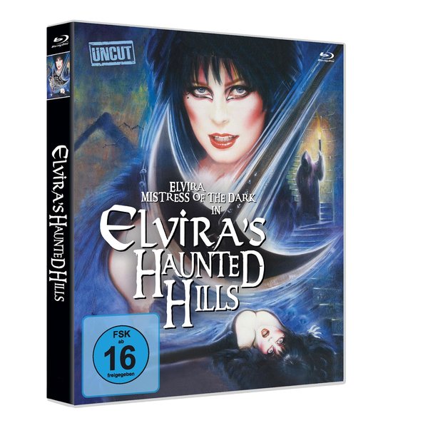 Elvira, Mistress of the Dark in ELVIRA'S HAUNTED HILLS - Uncut Edition  (Blu-ray Disc) Elvira, Mistress of the Dark in ELVIRA'S HAUNTED HILLS - Uncut Edition  (Blu-ray Disc)