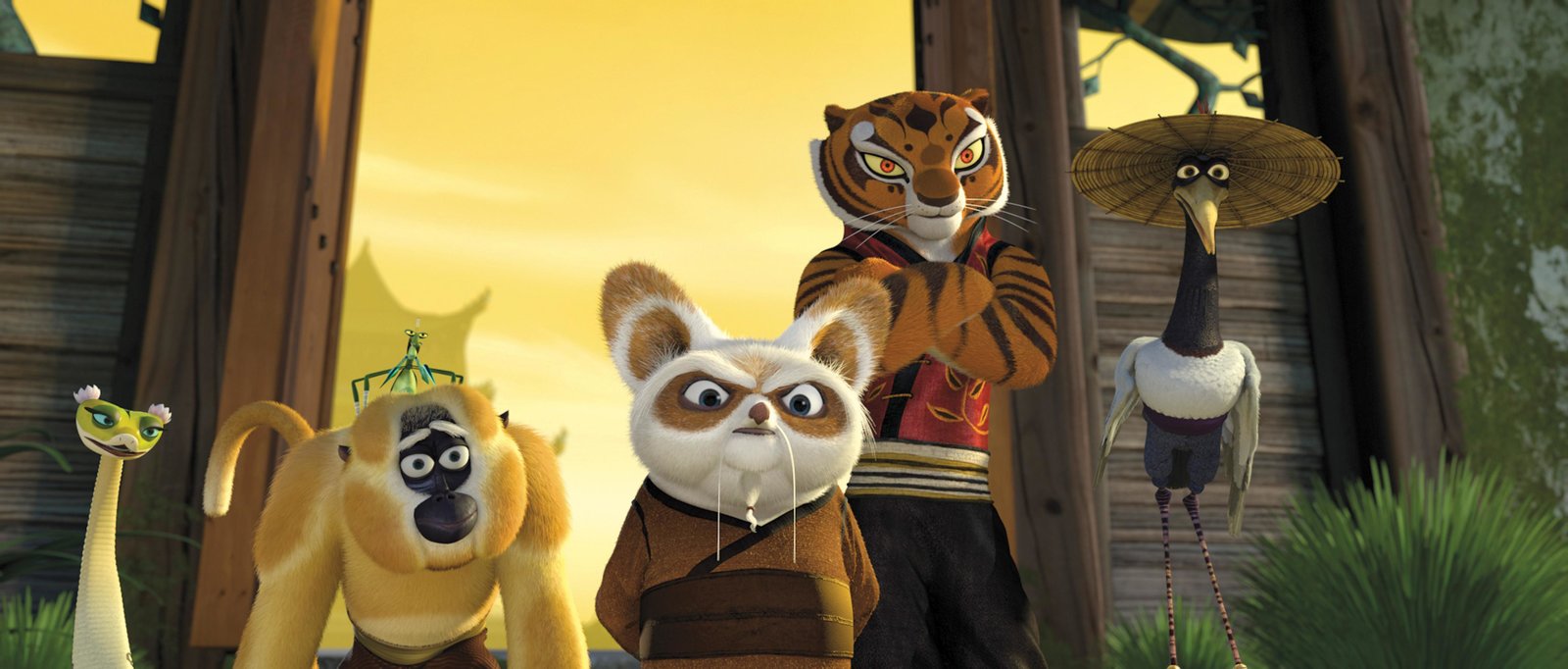 Kung Fu Panda - 1-4 Collection  [4 DVDs]  (DVD)