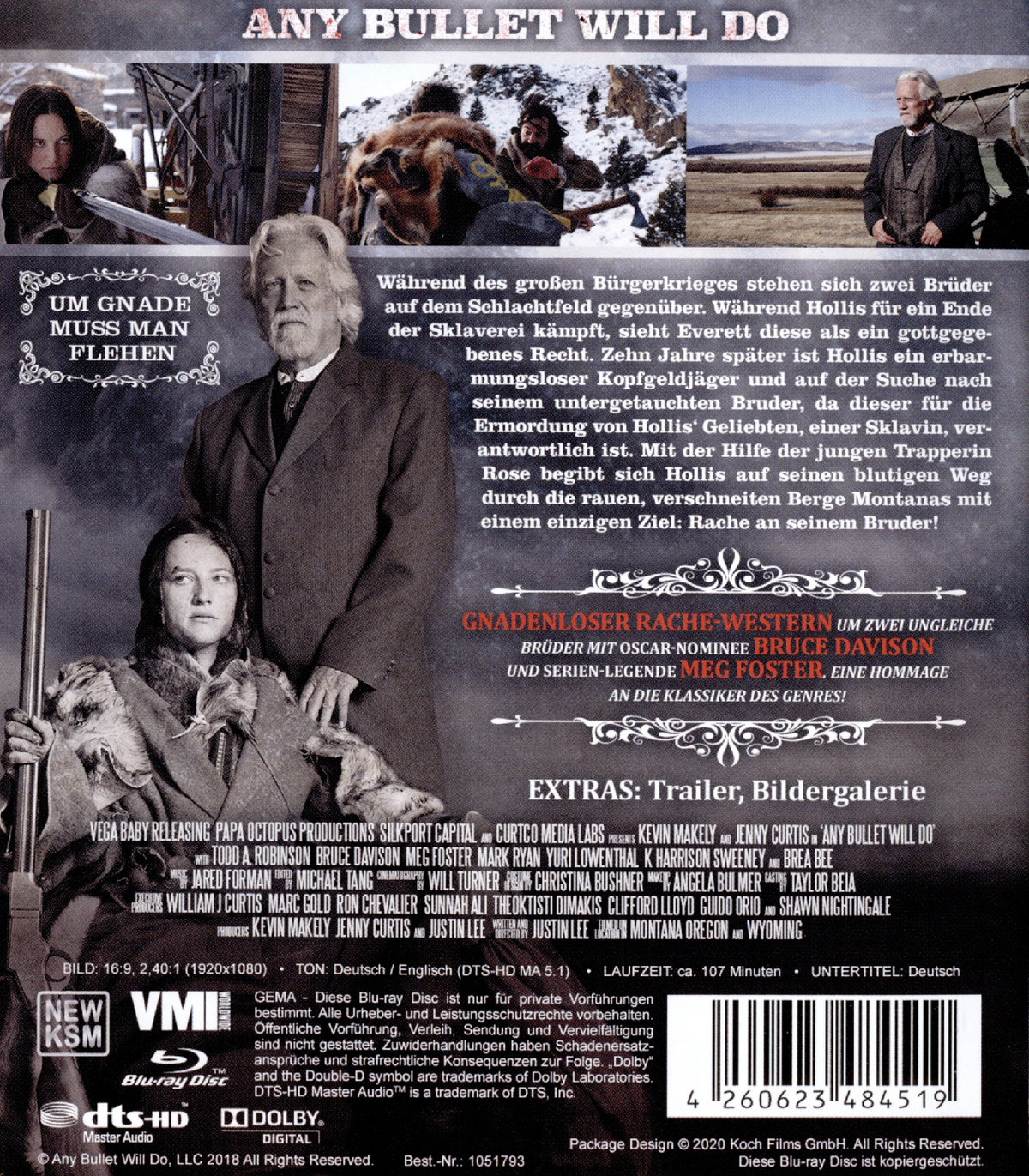 Any Bullet Will Do - Um Gnade muss man flehen (blu-ray)