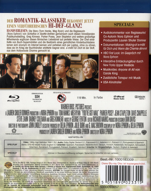 E-mail für Dich  (Blu-ray Disc)