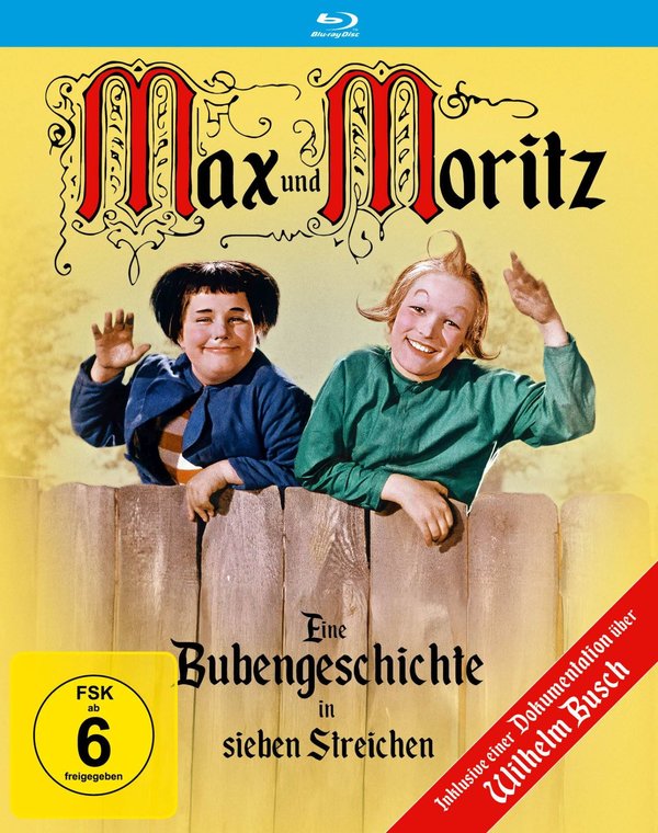 Max und Moritz (1956) (Filmjuwelen / Förster-Film Märchen nach Wilhelm Busch)  (Blu-ray Disc)