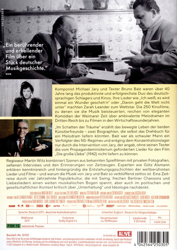 Im Schatten der Träume  (DVD)