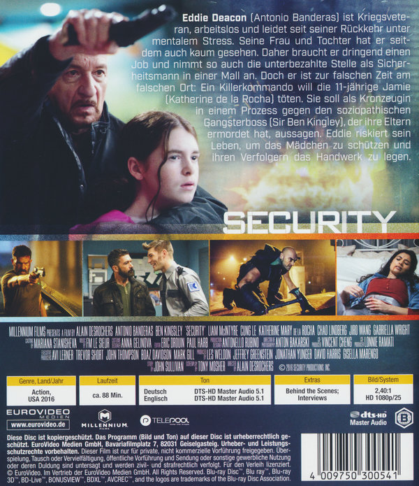 Security - It's Going to Be a Long Night (blu-ray)