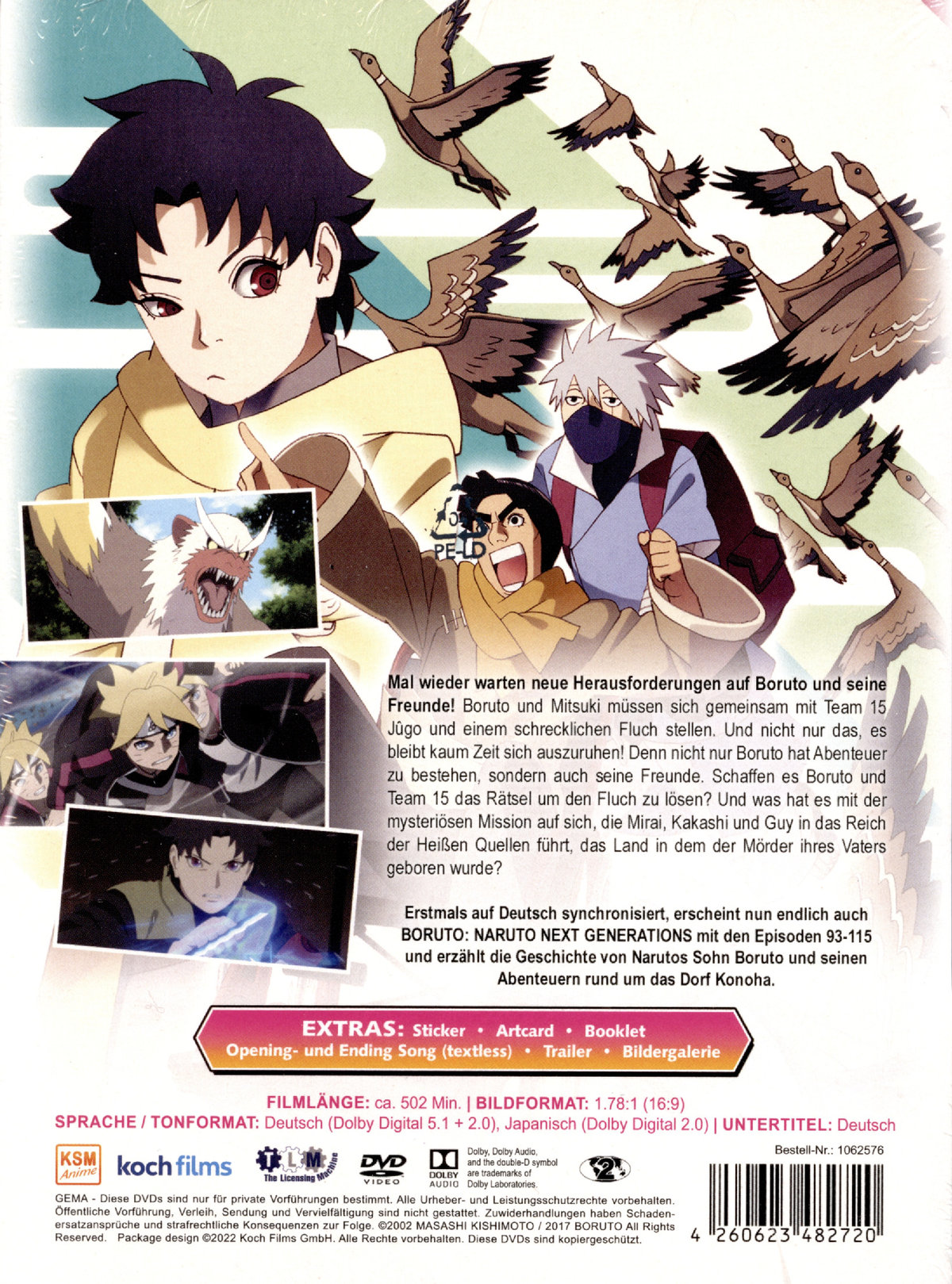 Boruto - Naruto Next Generations: Volume 6 (Ep. 93-115)  [3 DVDs]  (DVD)