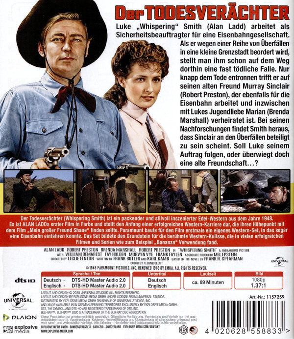Der Todesverächter  (Blu-ray Disc)