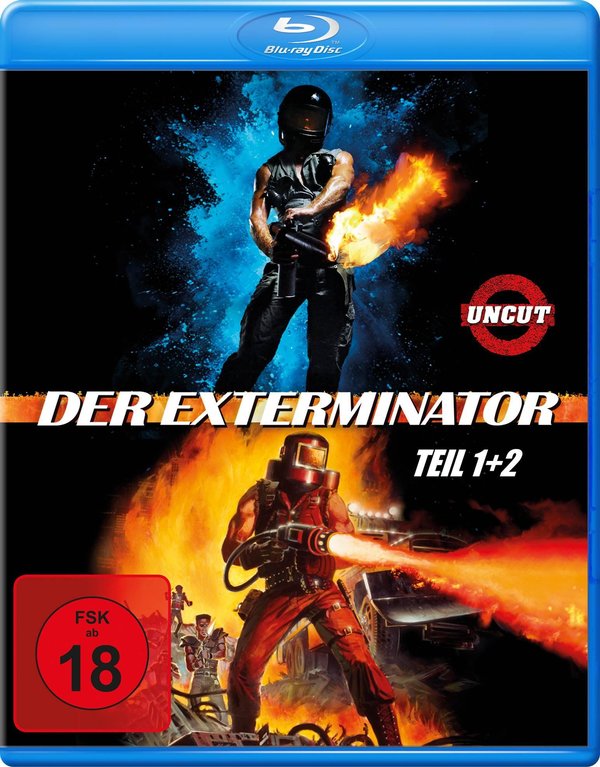 The Exterminator 1 & 2 (uncut)  [2 BRs]  (Blu-ray Disc)