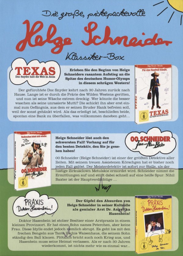 Helge Schneider - Klassiker-Box  [3 DVDs]  (DVD)