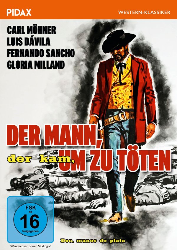 Der Mann, der kam, um zu töten (Doc, manos de plata) / Harter Italowestern mit Starbesetzung (Pidax Western-Klassiker)  (DVD)