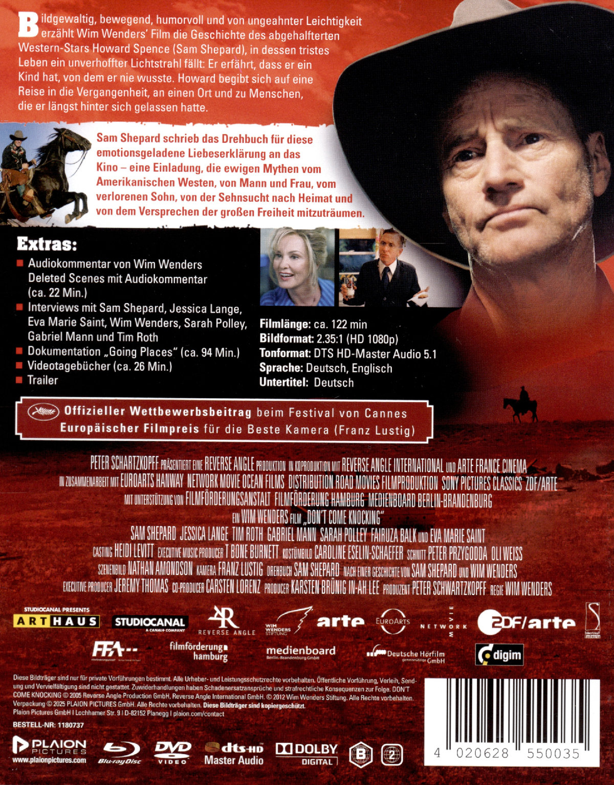 Don't Come Knocking (Blu-ray+Bonus-DVD)  (Blu-ray Disc)